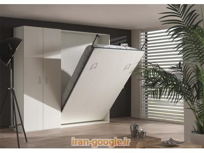 طراحی و ساخت دکوراسیون داخلی و نمای ترموود ، طراحی و ساخت کابینت و تخت کم جا