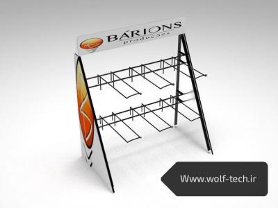 سازنده استند فروشگاهی و قفسه محصول (عمده)