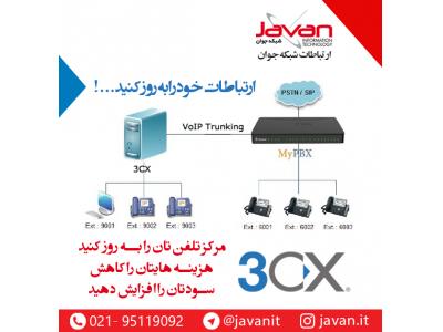 نرم افزار مدیریت تلفن ویپ  3cx
