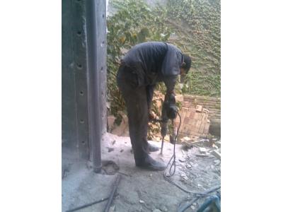 مقاوم سازی بتن FRP ، کاشت آرماتور در بتن