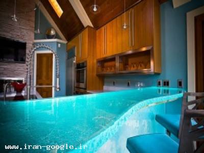 طراحی دکوراسون داخلی و شیشه های تزئینی 3D