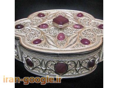 آموزش هنر ملیله کاری نقره