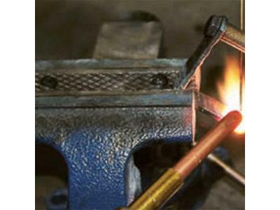 جوشکاری برنج و نقره پروفیل مس و فلزات رنگی