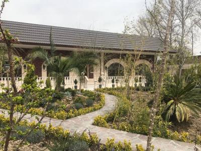 محوطه سازی-1350 متر باغ ویلای لوکس در شهریار