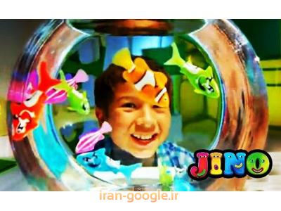 فروش پک آکواریوم و ماهی رباتیک جینو