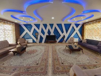 نورپردازی فضای داخلی-1000 متر باغ ویلا با طراحی داخلی جذاب در ملارد