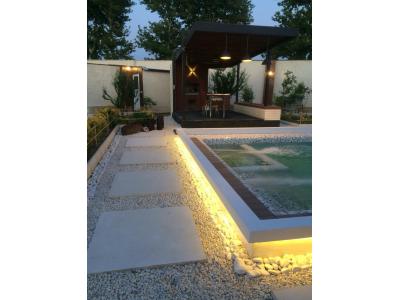 1050 متر باغ ویلای شیک و مدرن در شهریار