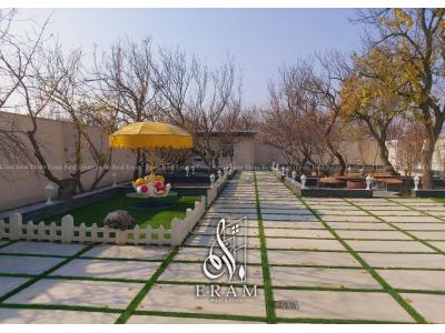 طراحی نورپردازی-900 متر باغ ویلا زیبا در اسفند آباد ملارد
