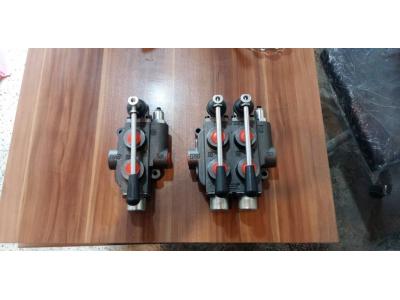 شیر ليور هیدرولیک دو دسته فنری 1/2 شهاب