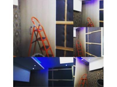 عایق صوتی رو کاردیوارمشترک درکرج