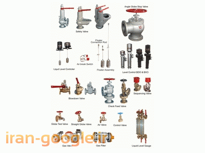 فروش لوازم موتورخانه ، فروش لوازم دیگ بخار 