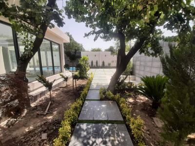 استخر پیش ساخته-400 متر باغ ویلا نوساز مدرن در شهریار