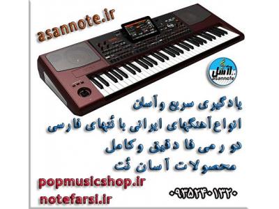 آموزش تایپ فارسی-آموزش آسان ارگ و پیانو بدون استاد