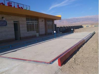 فروش و نصب باسكول هاي جاده اي 16 متری تریلی کش از نوع پیش ساخته جدید