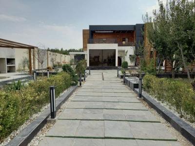 ویلای دوبلکس-1700 متر باغ ویلای مدرن در ملارد