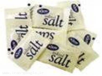  فروش نمک یکبار مصرف کریستال و خلال (بامجوز بهداشت)