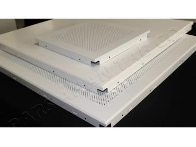 سقف کاذب تایل آلومینیومی سازه پنهان 