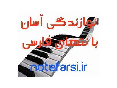 فارسی بر✂️-آموزش آسان ارگ و پیانو بدون استاد