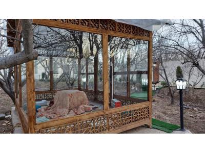 مبل چوبی-باغ ویلا 700 متری استخردار در شهریار