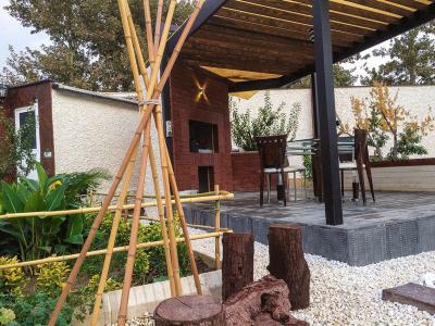 1050 متر باغ ویلا با طراحی زیبا در محمدشهر