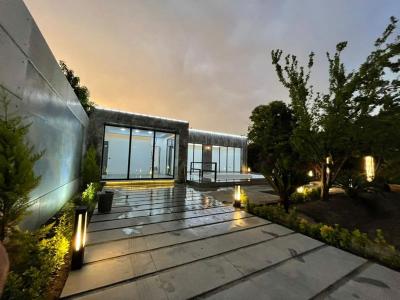 نمای مدرن-705 متر باغ ویلا با دسترسی عالی در شهریار