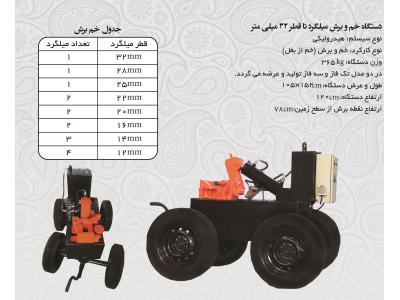 فروش به قیمت تولید قیچی خم وبرش میلگرد 