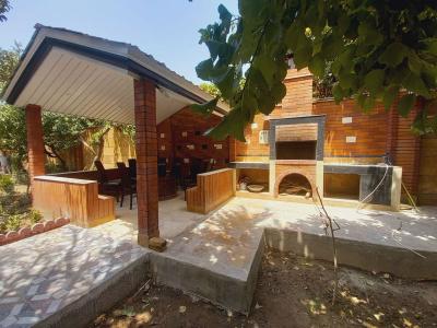 سقف استخر-1500 متر باغ ویلا محوطه سازی شده در شهریار