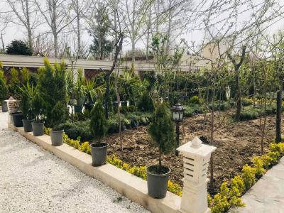 محوطه سازی باغ ویلا-1350 متر باغ ویلای لوکس در شهریار