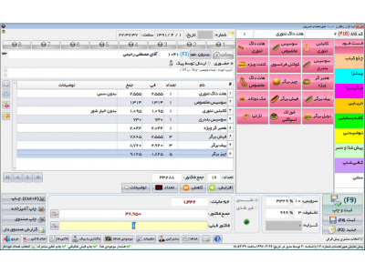 نرم افزار فروشگاهی هایپرمارکت رستورانی فست فود کرج
