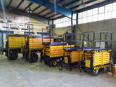 بالابر نفربر آکاردئونی سیار