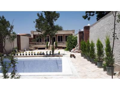 کاشی تک گل-520 متر باغ ویلای شیک در فرخ آباد کرج