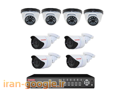 پک  دوربین تحت شبکه IP اسپرادو  مشهد-Sperado Pack Mashhad 4/6