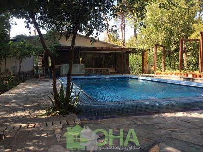 فروش باغ ویلا 1075 متری در دهکده باران (کد 306)