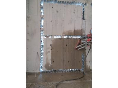 کرگیری.برش بتن.کاشت میلگرد .مقاوم سازی