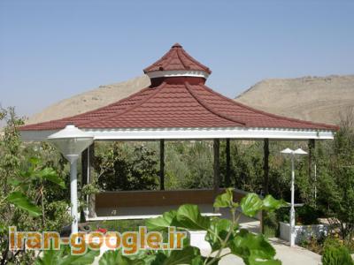 ساخت - آلاچیق - سقف شیبدار - پیش ساخته