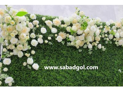 طراحی و اجرای دیوار سبز و دیوار گل مصنوعی