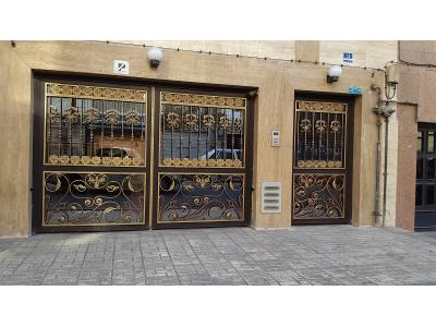 الک فلزی-تولید کننده درب فرفورژه تهران