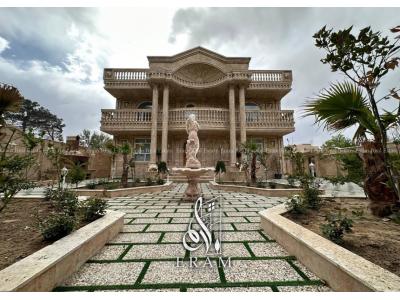 خانه با امکانات-690 متر باغ ویلا کلاسیک در شهریار