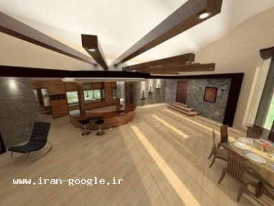 دکوراسیون داخلی و معماری و تزئینات تک طراحان غرب