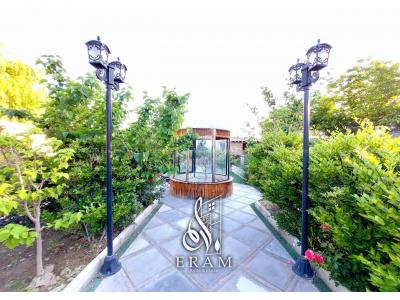 خانه با امکانات-1175 متر باغ ویلا لوکس در خوشنام ملارد