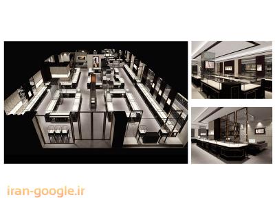 طراحی داخلی صنف طلا و جواهر ، دکوراسیون تخصصی صنف طلا