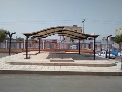 سایبان بدون پایه مزاحم معاونی