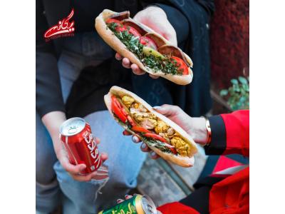  فروش انواع ساندویچ نوستالژی و قدیم در سهروردی در فست فود یگانه