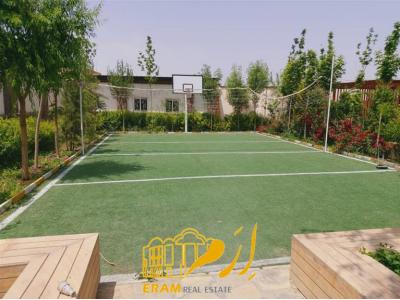 آسفالت محوطه-1000 متر باغ ویلا لوکس در مهرآذین ملارد