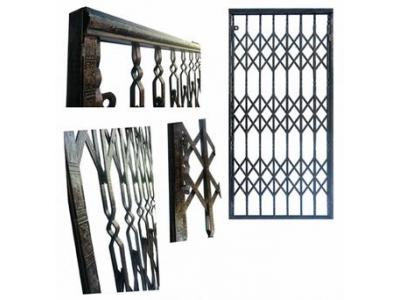 بهترین سازنده انواع نرده و حفاظ  آکاردئونی ، پله ، سایبان و فرفورژه