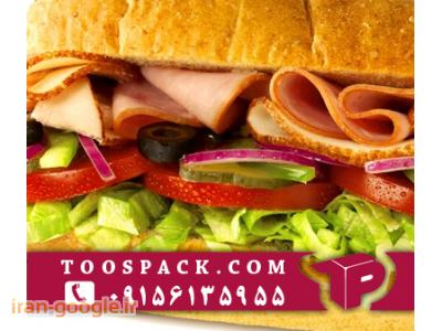 بسته بندی سالاد-دستگاه بارگذاری ساندویچ سرد 