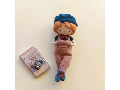 خرید عروسک بافتنی دستباف در کلک ملک