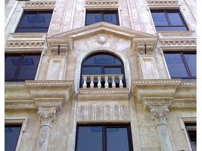 نمای رومی-مجری نمای شیشه ای و درب و پنجره آلومینیوم و upvc
