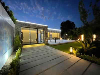 محوطه-705متر باغ ویلا با محوطه سازی زیبا در شهریار