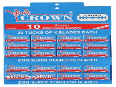 فروش و اعطای نمایندگی پخش تیغ سنتی کراون- CROWN (ساخت مصر)